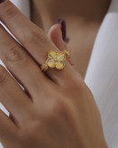 انگشتر زنانه دوروی مسترکوالیتی ونکلیف نانو رنگ ثابت