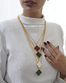 رولباسی ونکلیف مسترکوالیتی با صدف و سنگهای طبیعی در رنگهای مختلف