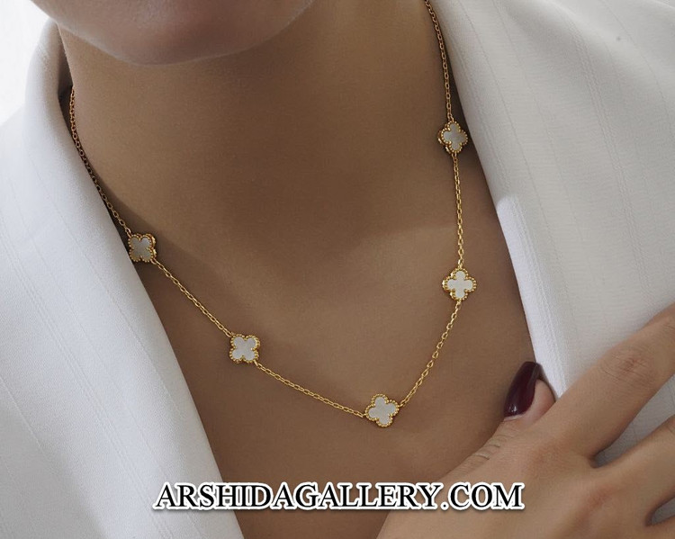 گردنبند مسترکوالیتی صدفی ونکلیف