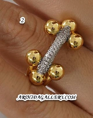 انگشتر زنانه تیفانی با آبکاری طلای ۱۸ عیار و رنگبندی جذابطلایی