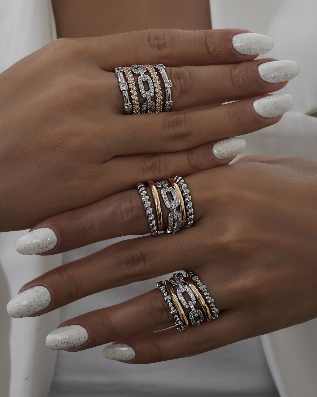 انگشتر زنانه طرح طلای مدل پورتوفینو نانو رنگ ثابت