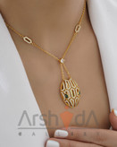 نیمست زنانه مار بولگاری با آبکاری طلا 18 عیار و نگینهای زیرکونیوم اتریشی