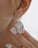 نیمست زنانه مار بولگاری با آبکاری رادیوم و نگینهای زیرکونیوم اتریشی