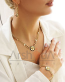 سرویس زنانه ورساچه طرح طلا نانو رنگ ثابت