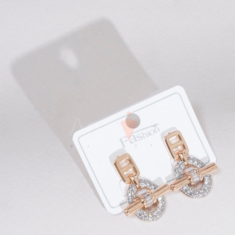 کالکشن زیورآلات زنانه هرمس شامپاینی با آبکاری طلا و رادیوم رنگ ثابت