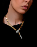 سرویس زنانه مار بولگاری منعطف با آبکاری طلا و رادیوم